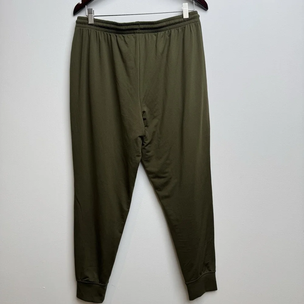 Polo Ralph Lauren Mesh Jogger Pants‎ Large Men's Olive Adjustable Waist Pockets